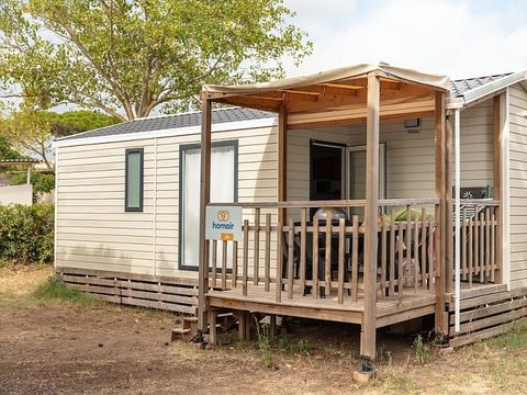 MOBILHOME 4 personnes - Comfort | 2 Ch. | 4 Pers. | Terrasse simple | Clim.