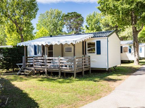 Mobilhome 6 personnes - Classic | 3 Ch. | 6 Pers. | Terrasse surélevée | Clim.