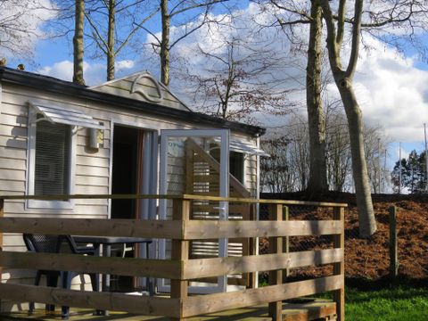 MOBILHOME 2 personnes - Standard 20m² - (2pers) 1 chambre + SDB/WC + TV + Terrasse