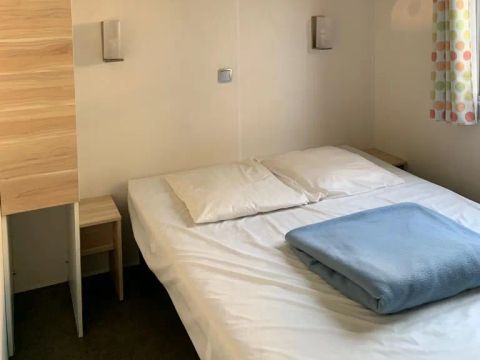 MOBILHOME 6 personnes - CONFORT 31m² - (6pers) 3 chambres + 1SDB + WC + Terrasse semi-couverte