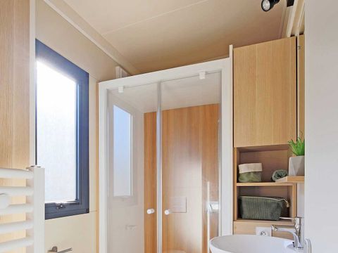 CHALET 5 personnes - Premium 30m² - (5pers) 2 CH+ 1SDB + WC + Terrasse 19m² + TV + LV + Vue Canal