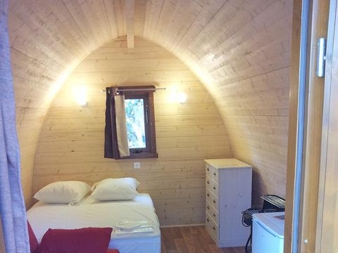 CHALET 4 personnes - Chalet Insolite 19m² (1 chambre) - sans sanitaire + Clim (M/S) 2/4 pers