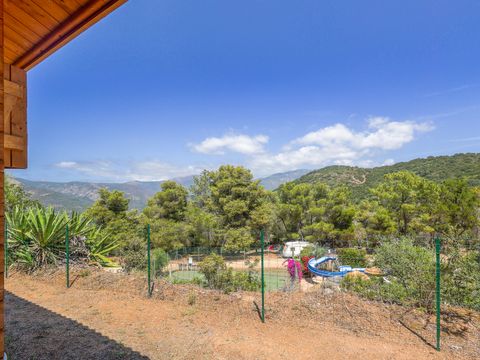 Chalet 4 personnes - Chalet Bois Nature Confort 25m² (2ch - 4 pers) + Clim ( S )