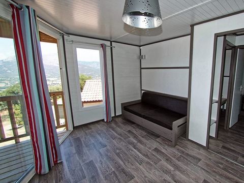 CHALET 5 personnes - Chalet Vue Vallée Confort 35m² (2ch - 5 pers) + Clim (S)