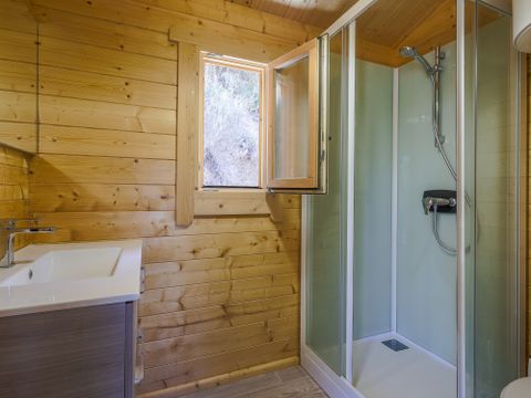 CHALET 4 personnes - Chalet Bois Nature Confort 25 m² avec clim (M) 4 pers