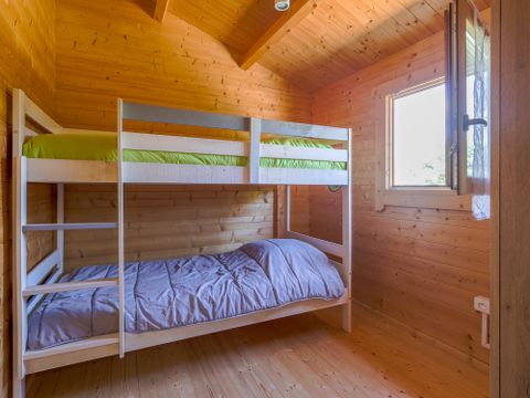 CHALET 4 personnes - Chalet Bois Nature Confort 25 m² avec clim (M) 4 pers