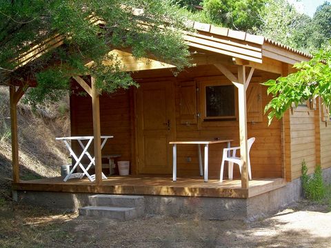 CHALET 4 personnes - Chalet Bois Nature Confort 25 m² avec clim (M)