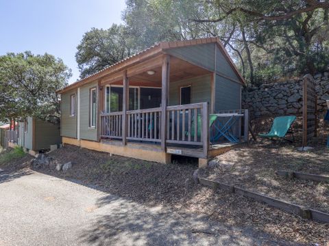 Chalet 5 personnes - Chalet vue vallée Confort 35m² avec Clim (M)