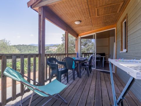 Chalet 5 personnes - Chalet vue vallée Confort 35m² avec Clim (M)