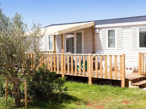 MOBILHOME 6 personnes - Mobil-home | Comfort | 2 Ch. | 4/6 Pers. | Terrasse surélevée | Clim.