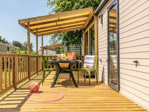 MOBILHOME 4 personnes - Mobil-home Premium Alizé 3 Pièces 4 Personnes + TV 2sdb