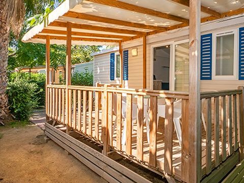 MOBILHOME 6 personnes - Comfort XL | 3 Ch. | 6 Pers. | Terrasse surélevée | Clim.