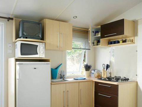 MOBILHOME 6 personnes - Mobil-home | Classic | 3 Ch. | 6 Pers. | Terrasse surélévée non couverte | Clim.