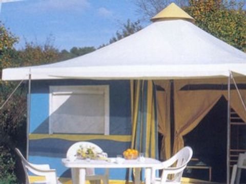 BUNGALOW TOILÉ 5 personnes - Sans sanitaires