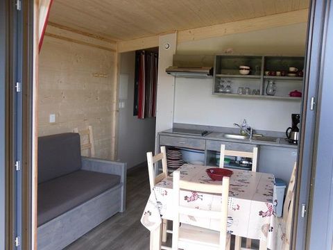 MOBILHOME 5 personnes - Cottage sur pilotis PREMIUM - 2 chambres
