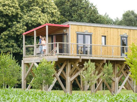 MOBILHOME 5 personnes - Cottage sur pilotis PREMIUM - 2 chambres