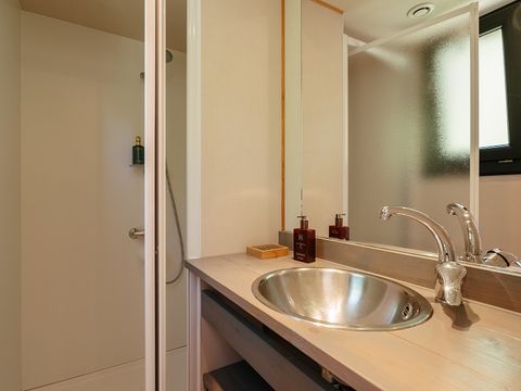 MOBILHOME 5 personnes - Cottage sur pilotis PREMIUM - 2 chambres