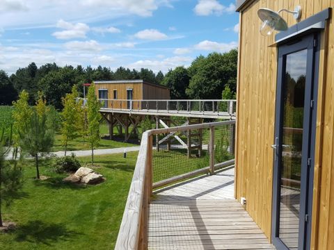 MOBILHOME 5 personnes - Cottage sur pilotis PREMIUM - 2 chambres