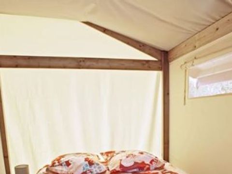 Tente en toile et en bois 5 personnes - Safari Confort