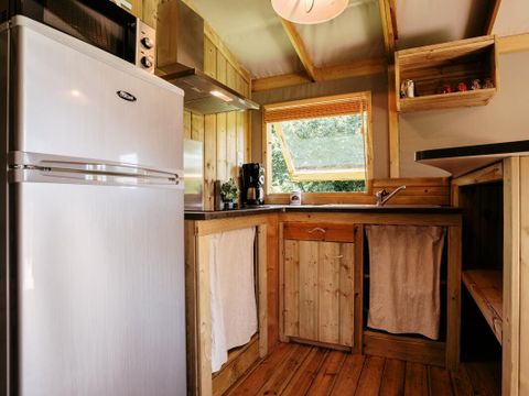 TENTE TOILE ET BOIS 6 personnes - Cabane Lodge