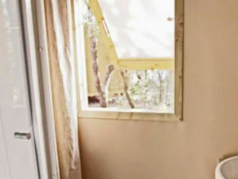 Tente en toile et en bois 6 personnes - Cabane Lodge