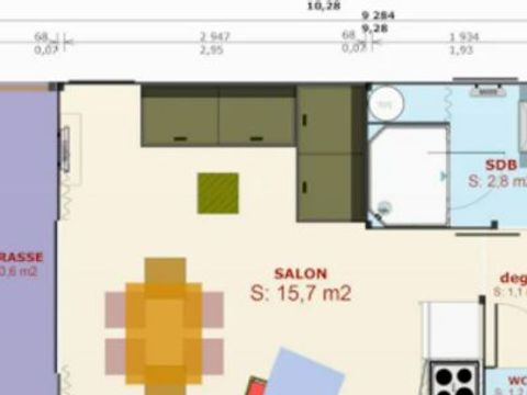 Tente en toile et en bois 6 personnes - Cabane Lodge