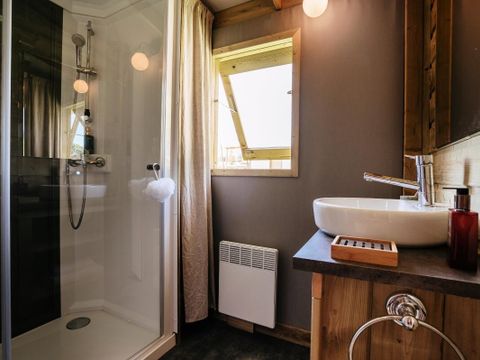 Tente en toile et en bois 6 personnes - Cabane Lodge