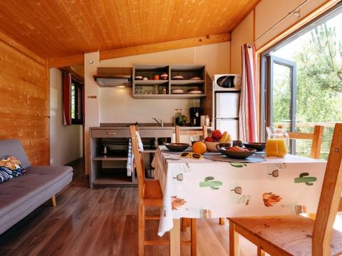 Mobilhome 5 personnes - Cottage sur Pilotis