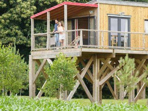 Mobilhome 5 personnes - Cottage sur Pilotis