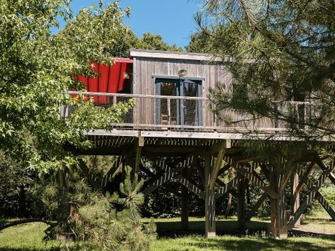 Mobilhome 5 personnes - Cottage sur Pilotis