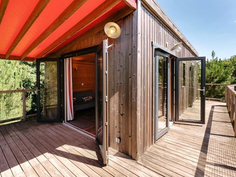 Mobilhome 5 personnes - Cottage sur Pilotis