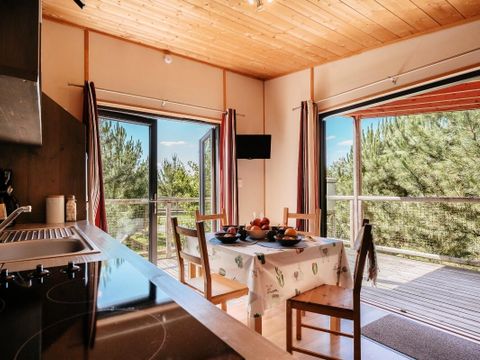 Mobilhome 5 personnes - Cottage sur Pilotis