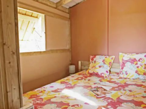 TENTE TOILE ET BOIS 6 personnes - Cabane Lodge Premium - 2 chambres