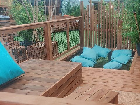MOBILHOME 5 personnes - Cabane Lodge VIP - 2 chambres