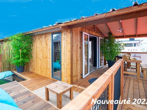 MOBILHOME 5 personnes - Cabane Lodge VIP - 2 chambres