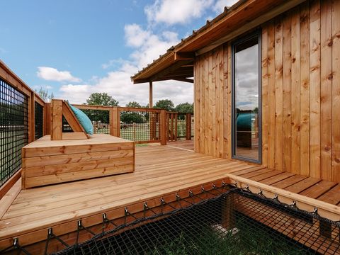 MOBILHOME 5 personnes - Cabane Lodge VIP - 2 chambres