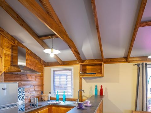 MOBILHOME 5 personnes - Cabane Lodge VIP - 2 chambres