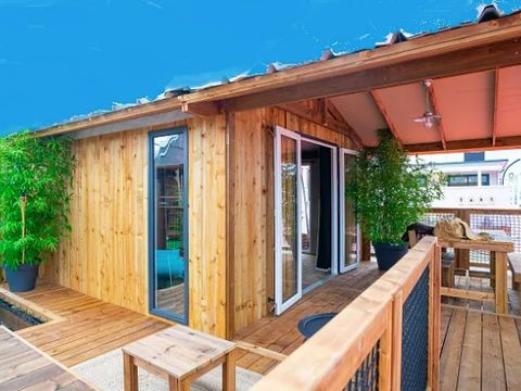 MOBILHOME 5 personnes - Cabane Lodge VIP - 2 chambres