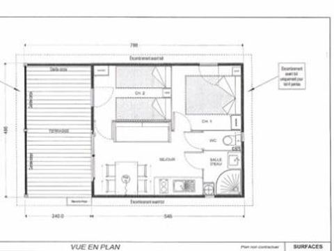 CHALET 4 personnes - Confort PREMIUM 28 m² - 2 chambres