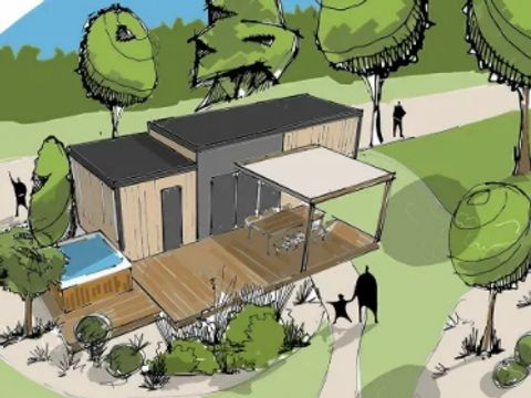 MOBILHOME 6 personnes - TAOS + SPA