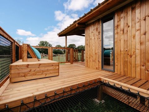 Mobilhome 5 personnes - Cabane Lodge VIP 3 Pièces