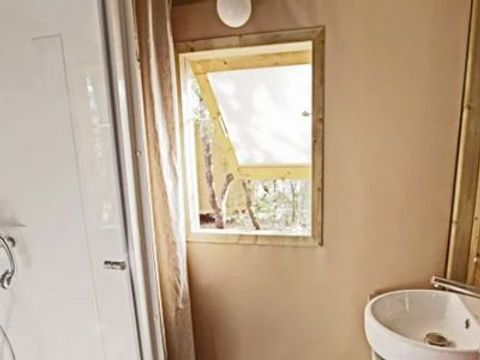 Mobilhome 5 personnes - Cabane Lodge VIP 3 Pièces
