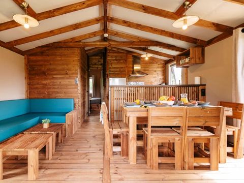 Mobilhome 5 personnes - Cabane Lodge VIP 3 Pièces