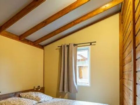 Mobilhome 5 personnes - Cabane Lodge VIP 3 Pièces