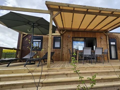 MOBILHOME 6 personnes - Mobil-Home Elégance 4 Pièces 6 Personnes Climatisé + TV