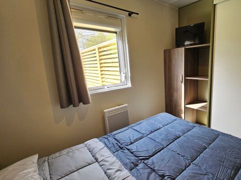 Mobilhome 4 personnes - SWEET - HOME 40m² - 2 chambres - 1 salle de bain - Climatisation - Terrasse semi-couverte 27m² Nouveauté 2024