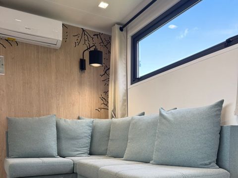 Mobilhome 6 personnes - ELEGANCE 40m² - 3 chambres - 2 salles de bain - Climatisation - Terrasse 27m² - Nouveauté 2024