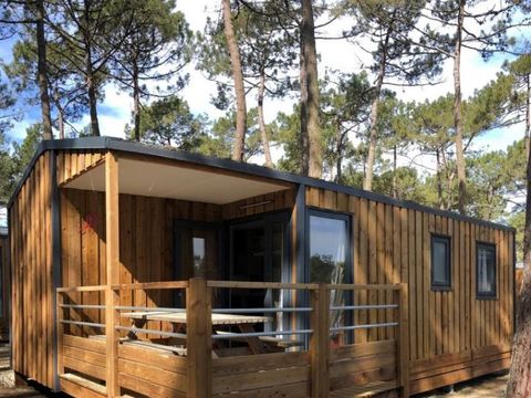 MOBILHOME 6 personnes - COTTAGE PREMIUM - Les Pins | 6 pers.
