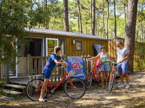 MOBILHOME 6 personnes - COTTAGE PREMIUM - Les Genêts | 4-6 pers.