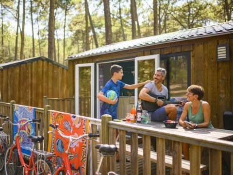 MOBILHOME 8 personnes -   COTTAGE PREMIUM - Les Genêts | 6-8 pers.